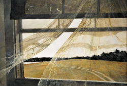 artishardgr:  Andrew Wyeth - Wind from the