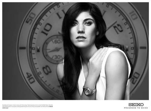 Hope Solo for Seiko