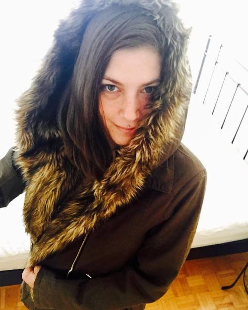 I love my new fall jacket. The (faux) fur lined hood is AMAZING!