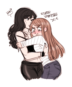 Porn photo wooo finally doodled some carmilla things