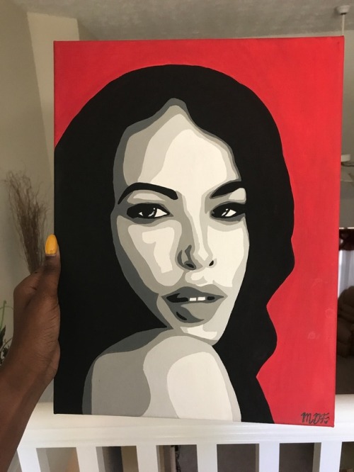 mrloveballad: Support black artists. Hit up @-lovemecrazyy for so dope ass art. She does customs too