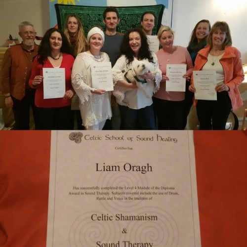 Certifications and Qualifications…Advanced Diploma in Sound Therapy (Celtic School of Sound Healing)
Sound Therapy Practitioner Certification
Gong Master Certification
Celtic Shamanism Sound Therapy Certification
Diploma in Shinrin Yoku (Forest...