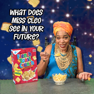 lapalomanegra:  cinnamontoastcrunch:  Get your very own prediction from Miss Cleo