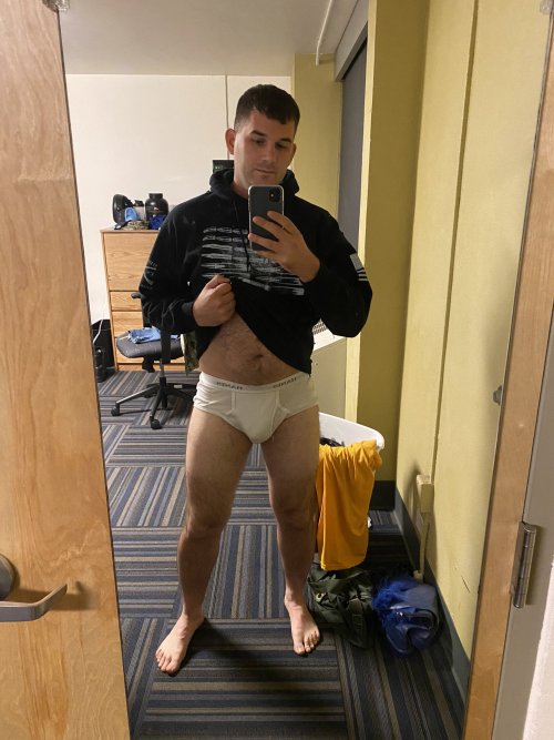 countrybrolikestw:This dude is a stud too. Always posting in his whities. Hot