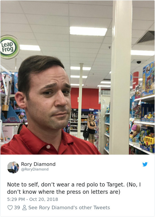 theformerissilent: la-uniceja-de-radamanthys:  pr1nceshawn: Why You Never Wear A Red Shirt And Khaki Pants At Target.  Target, where the customers become employees just because they are wearing red   New theory: target doesn’t have actual employees