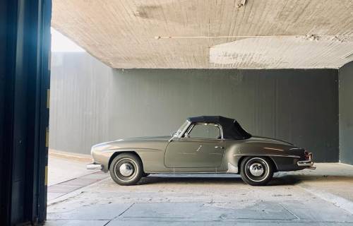 frenchcurious:  Mercedes-Benz W121. - source Mercedes-Benz of the 60s, 70s and 80s.