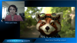 kitsuneverse:  [FaceRig] Okay, this is just too damn cool to not share. Real time facial tracking and voice pre-processing to bring your character to life using nothing but your webcam! Seriously, this is pretty awesome stuff. Check out the blog for more