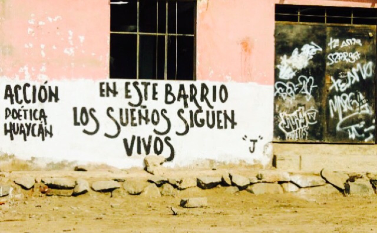 accionpoetica96:  “En este barrio los sueños siguen vivos”