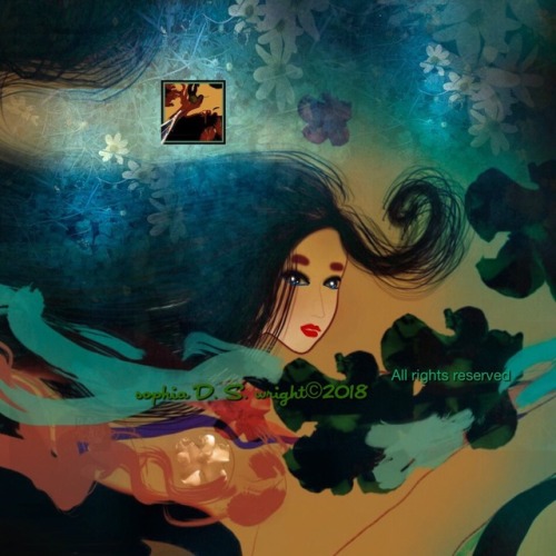 She Is Floating In A Dream Her Soul Light As Daisies... Dance Of The Veils (version 2018) Sophia D. S.
