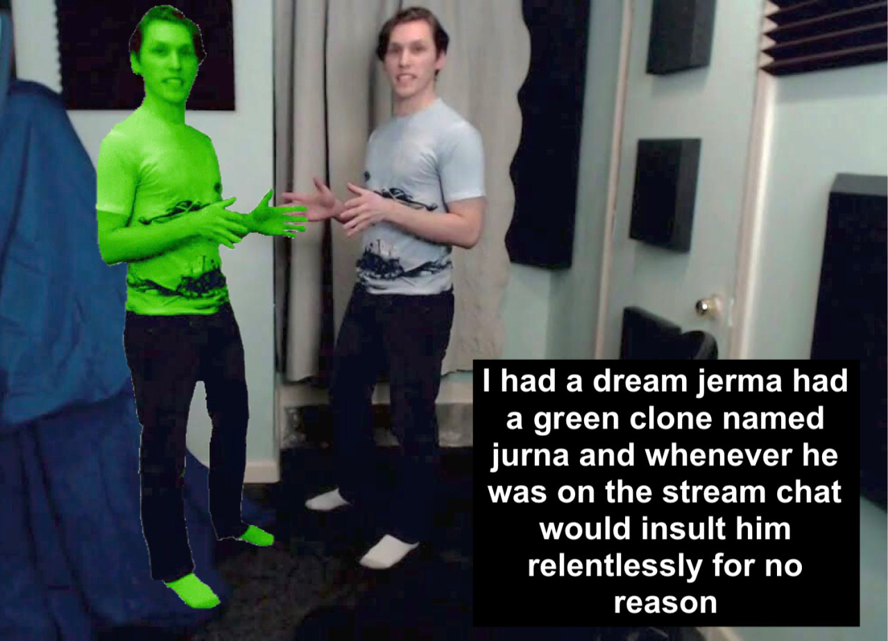 This ain't Jerma.. that is the gigachad jerma's clone (btw this is
