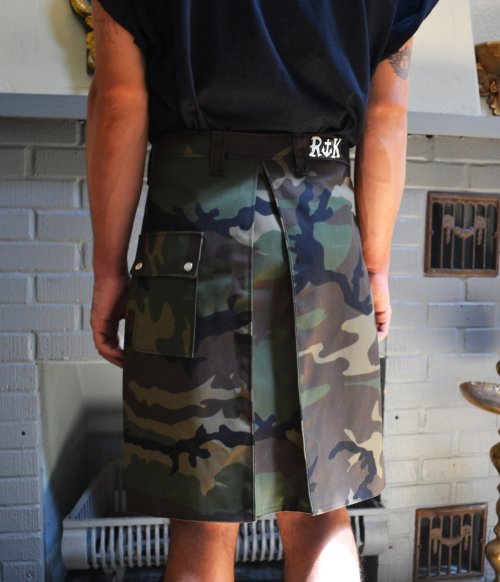 Ricky King utility skirt