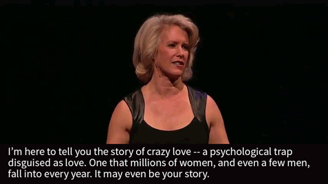 tikken:  tedx:  Watch the whole talk here » Leslie Morgan Steiner was in an abusive relationship, though at first she didn’t realize it. In a talk at TEDxRainier, she tells the disturbing story of her relationship, correcting misconceptions many people