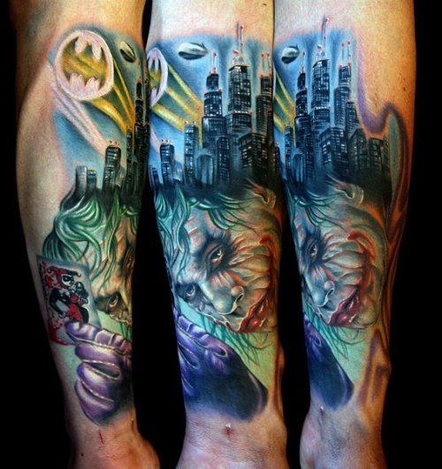 becoming-the-hero:  COMIC TATTOO APPRECIATION POST BECAUSE FUCK YEAH!