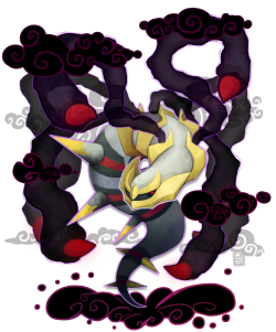 stormful:  Giratina Origin form design for