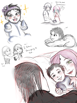 mika213:  Baby Sarada Doodle dump