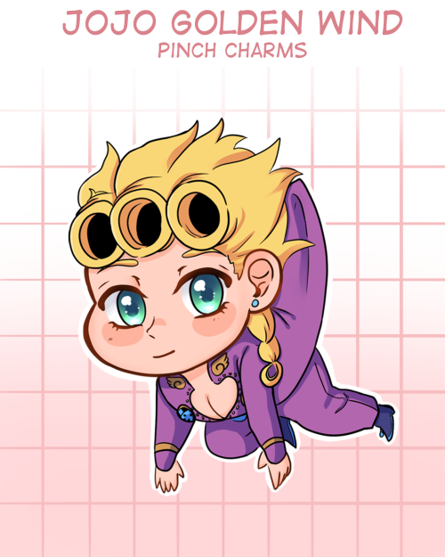 [RBs are very appreciated ] Passione gang chibi pinch charms will be going up on my Etsy shop b