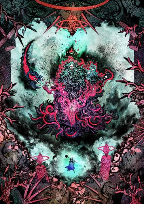 fhtagn-and-tentacles: GRAVELORD NITO by Guy Pascal “Gax” Vallez