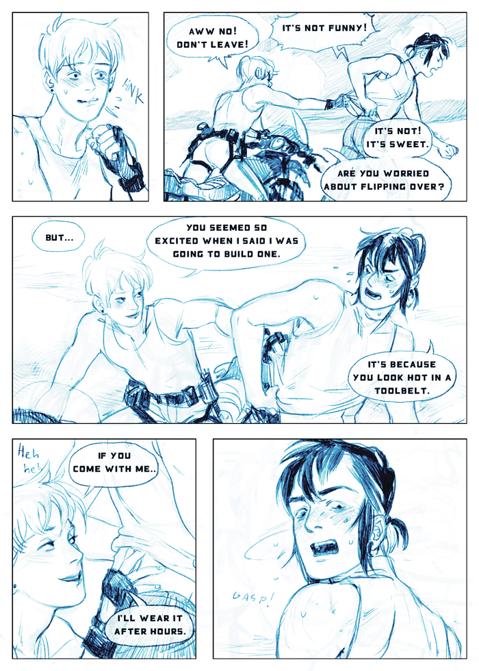 onorobo:  Fullsize Pages: 1 2 3 4 5 Happy birthday HamletMachine!  Characters