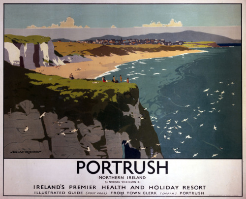 Early 20th century Biritsh travel posters by painter Norman Wilkinson. I&rsquo;ve always be