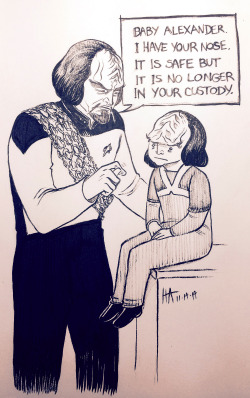 heidiarnhold:  Daddy Worf.