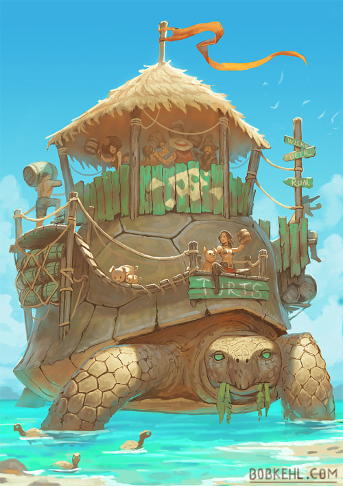 Ye Ol Turt Tavern - Roaming Tavern that has a mind of its own, while it is rarely in the same place 