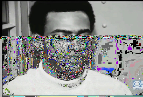 glitchphotography: Huey P. Newton, CBS Interview during his imprisonment in 1968 (07-12) { DXV3 Code