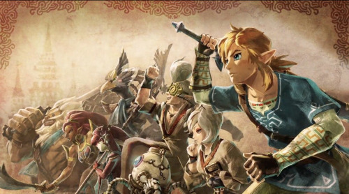 the new artwork for the Hyrule Warriors: Age of Calamity DLC expansion pass announced today, and an 