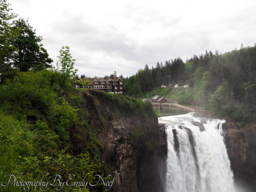 Snoqualmie Falls, in my home-town of Snoqualmie, Washington. <3