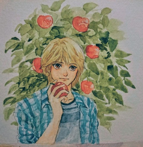 chikiiwi:Practice watercolor againnn skskskkdjjf