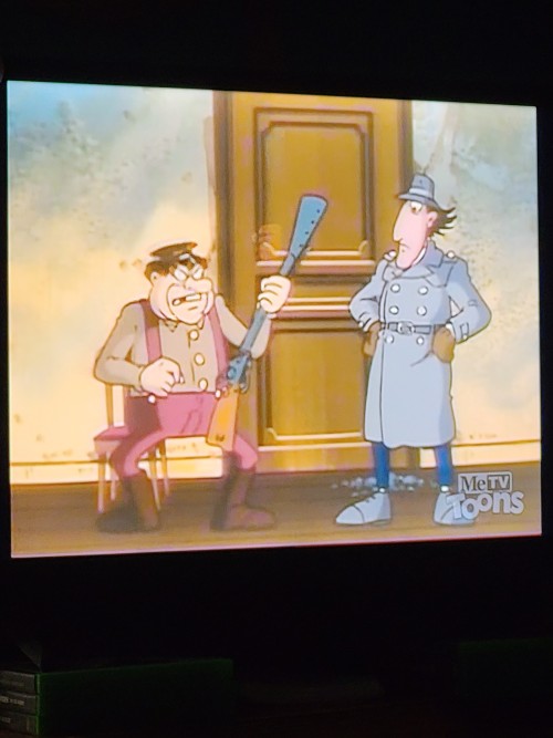 INSPECTOR GADGET HAS BEEN CANONICALLY HELD AT GUNPOINT