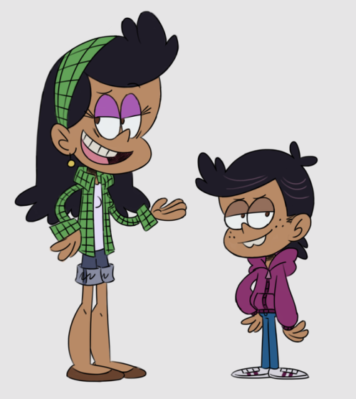 itoruna-the-platypus: Well, here you go, genderswaps for Ronnie Anne and Bobby~  