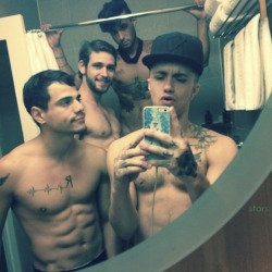 gays-t-a-r-s:  Levi Karter, Jake Bass, Duncan Black and Ricky Roman