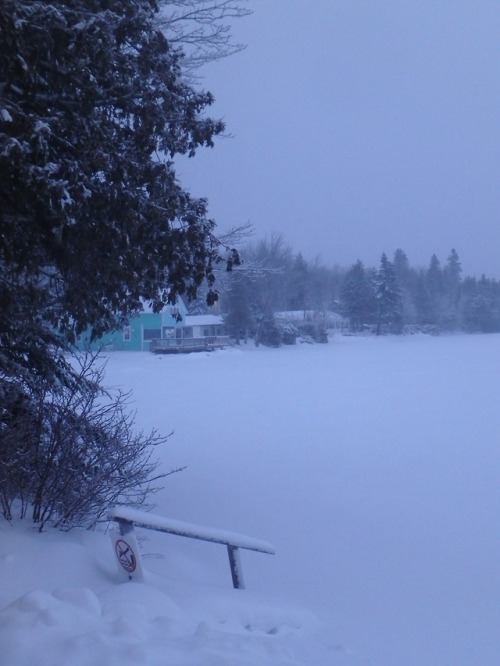 Some pictures from just before sunrise this morning. (That’s a frozen lake in the second and fourth 