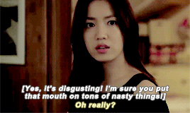 banghae:“Make sure you examine your mouth constantly, to see if it rots off.”