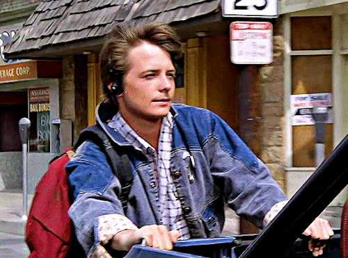 MICHAEL J. FOX As MARTY MCFLY In BACK TO THE FUTURE (1985)