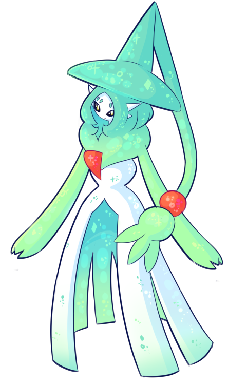 aurorawolfa: Gardevoir/Hatterene adopt that has been sold on toyhouse!