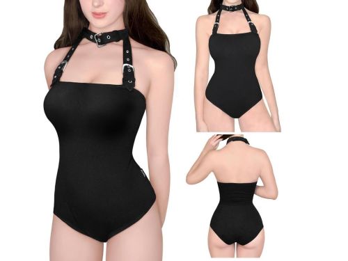 Littleforbig Vampy Collared Bondage Bodysuit released Tap for littleforbig Collared collection shopp