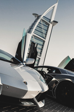 envyavenue:  Aventadors in Dubai