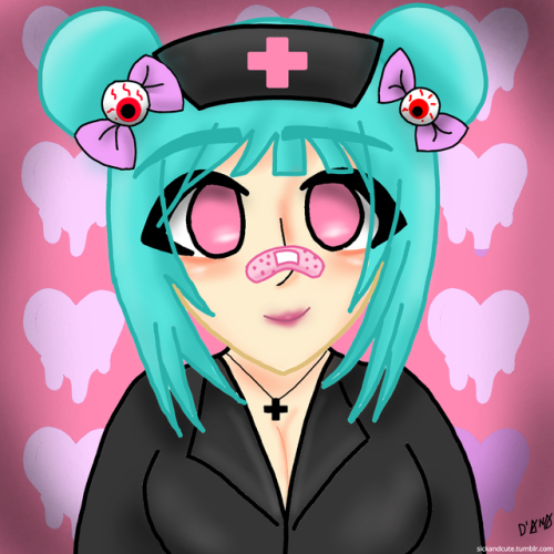 sickandcute: nurse ❤ please do not reupload or steal my art, thanks ❤