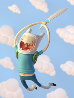 pixalry:  Finn &amp; Jake - Created by Jeremy EdelblutYou can follow the artist on Tumblr. 