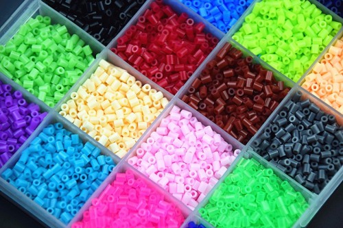 13000Pcs 24 Color Hama Beads 2.6MM Perler Beads DIY Creative...