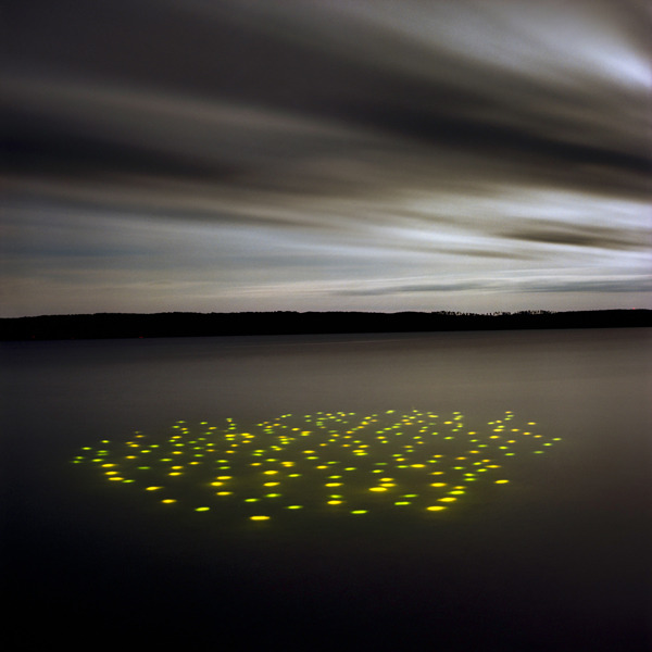 abstraire:  Landscape Light Sculptures by Barry Underwood 