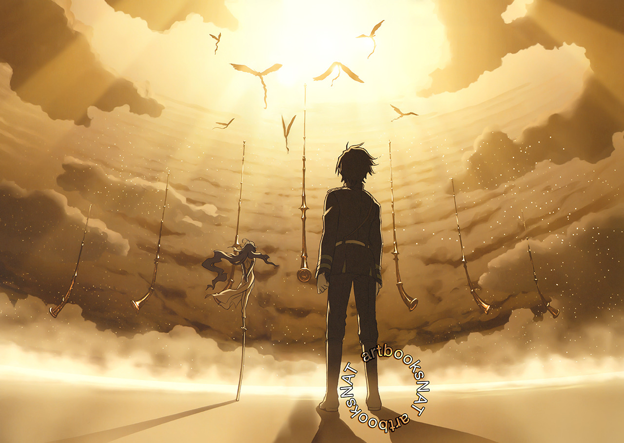 artbooksnat:  Seraph of the End (終わりのセラフ)Concept art from the storyboards