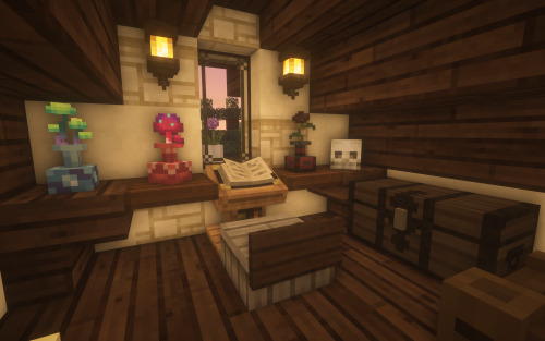  Purple spruce house ❁ Minecraft ❁    ForgeOptiFine 1.16.5❁ Resource packs ❁    Mizuno’s 16 Craft❁ S