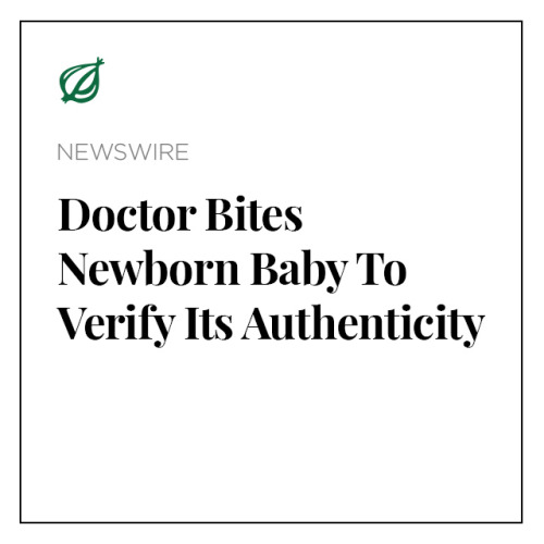 theonion: For more exemplary journalism, visit theonion.com.