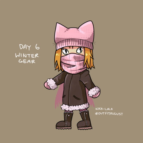 #outfitaugust Day 6 - Winter Gear Cozy! . . Kika-lala 08.06.2018