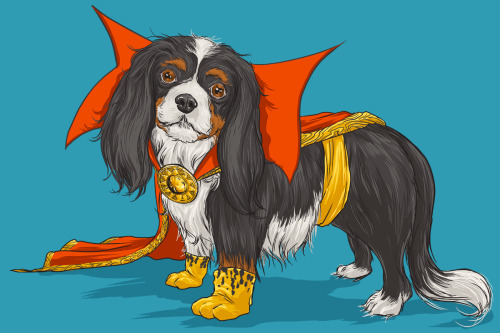 danipup: her-incubus:browsethestacks: DOTMU: Dogs Of The Marvel Universe by Josh Lynch@danipup