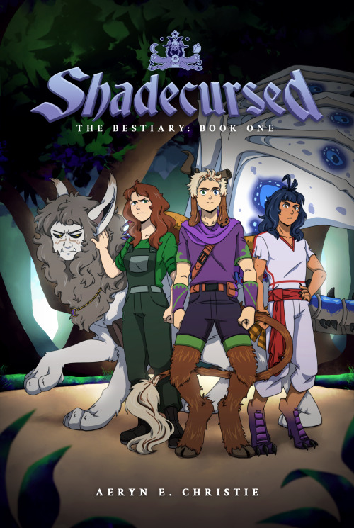 Cover reveal for SHADECURSED! No release date just yet, but hopefully soon. Drawn by Sherbies on Twi