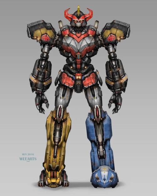 #megazord concept I did! Had the privilege to work with @dannylashep and #ismahawk crew in designing