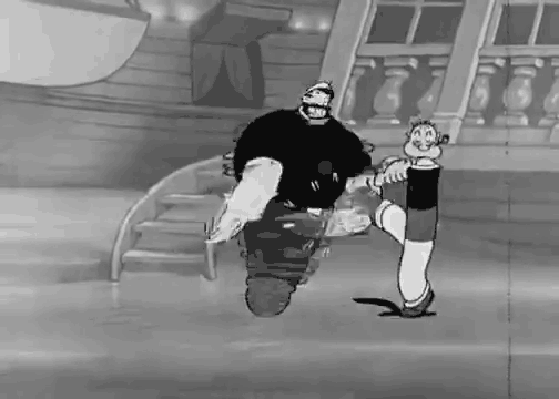 and the very best thing in this cartoonis there’s a counter on this spitoon